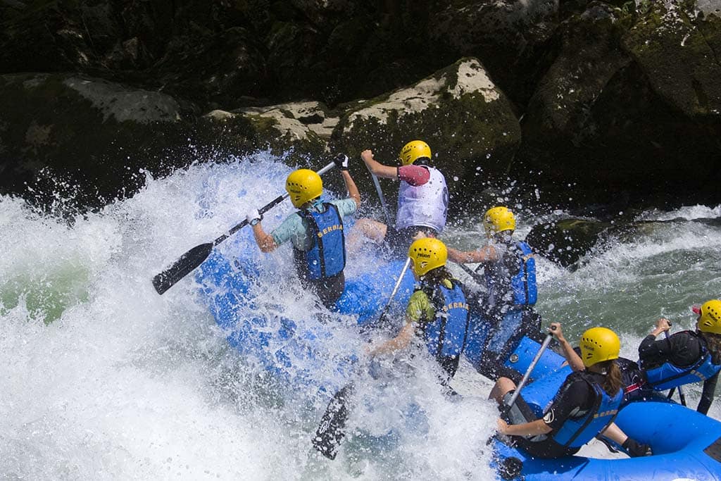 Rafting adventure hero image